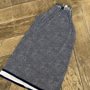 Michael Kors Halter Chain dress MED